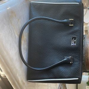 Kate Spade black leather purse